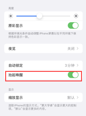 界首苹果授权维修站分享iPhone轻点无法唤醒怎么办