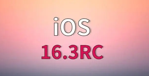 界首苹果手机维修分享iOS 16.3 RC版升级_iOS 16.3 RC版一键刷机教程 
